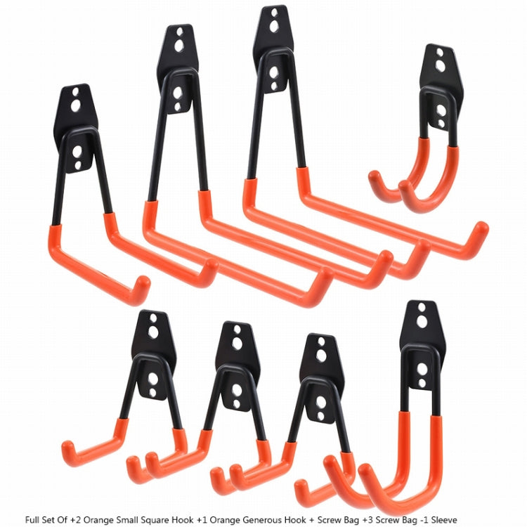 Storage Room Heavy Wall Mount Storage Rack Screw Installation Warehouse Tool Garden Hook