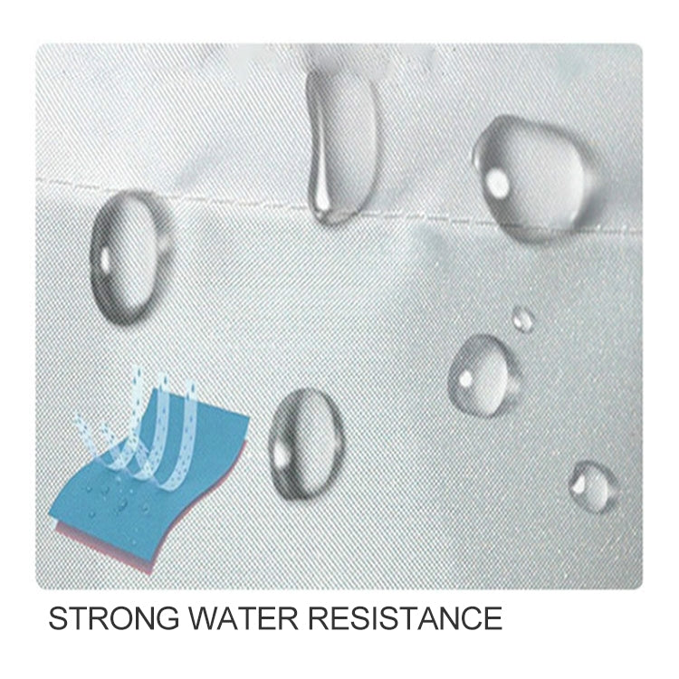 3D Digital Printing Thick Waterproof Polyester Shower Curtain, Size:180x180cm