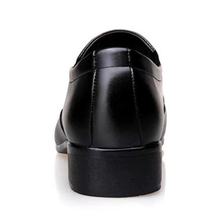 Male Pointed Business Low To Help Casual Shoes Leather Shoes, Size:43