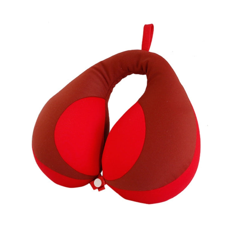 2 PCS Travel Neck Pillow U-Shape For Car Headrest Air Cushion