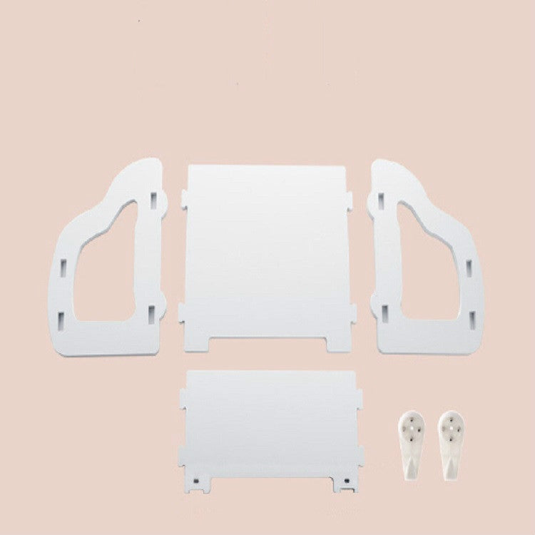 Car Style Wall Shelf Free Punching TV Top Box Rack Router Storage Rack, Size:22.5x21.5x14.8cm