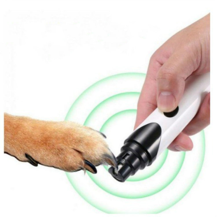 Pet Nail Polisher Cats and Dogs Clean Nails Electric Manicure, Style:PTw208 Black 1 Block Normal Edition