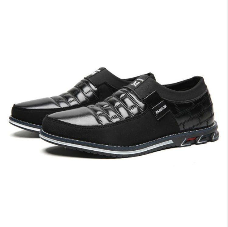 Autumn Casual Leather Shoes British Style Men Shoes, Size:40