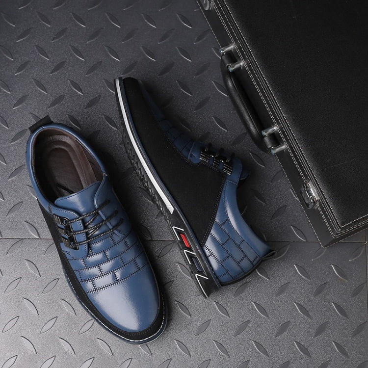 Autumn Casual Leather Shoes British Style Men Shoes, Size:40