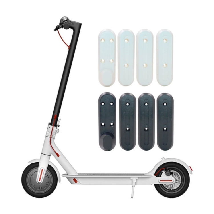 5 PCS 4 in 1 For Xiaomi Mijia M365 Scooter Motor Plastic Protective Cover Waterproof Cover Front and Rear Wheel Protection Blocks, Random Color Delivery