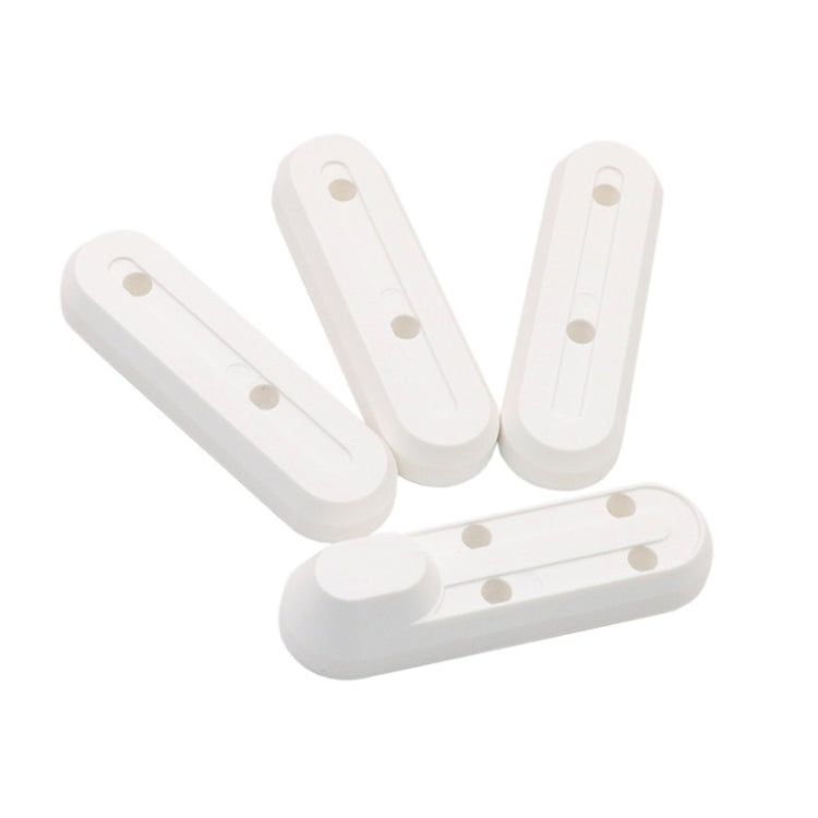 5 PCS 4 in 1 For Xiaomi Mijia M365 Scooter Motor Plastic Protective Cover Waterproof Cover Front and Rear Wheel Protection Blocks, Random Color Delivery