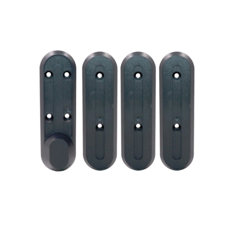 5 PCS 4 in 1 For Xiaomi Mijia M365 Scooter Motor Plastic Protective Cover Waterproof Cover Front and Rear Wheel Protection Blocks, Random Color Delivery