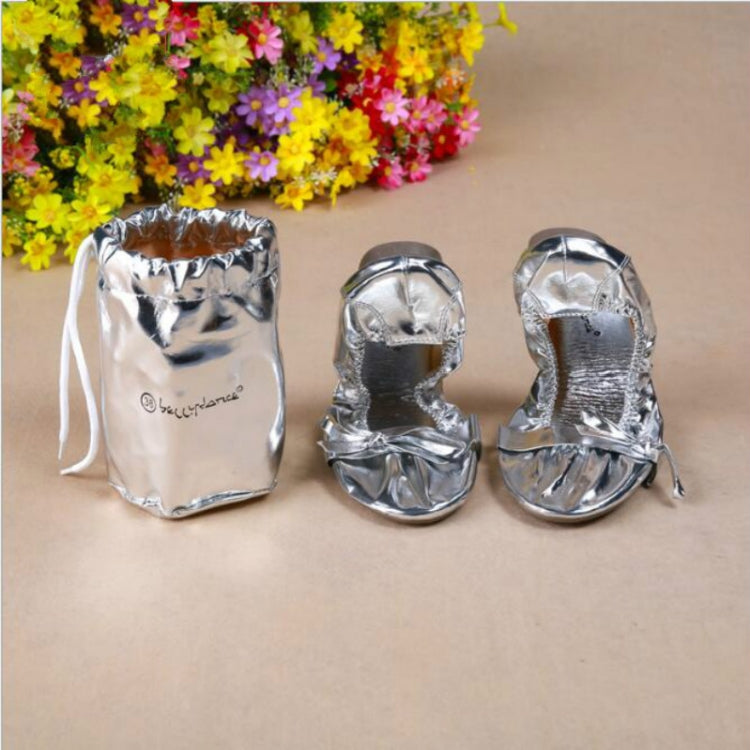 Beef Tendon Soft Belly Dance Show Shoes, Size:39