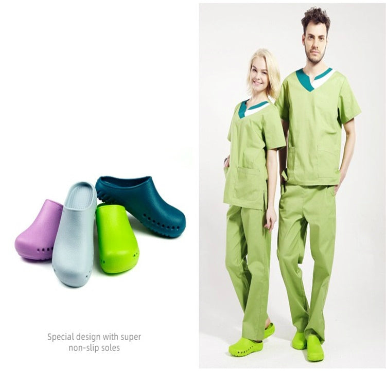 EVA Shoes Scrub Orthopedic Diabetic Shoes Nurse Work Slippers for Men and Women Nursing Shoes Footwear, Shoe size:37