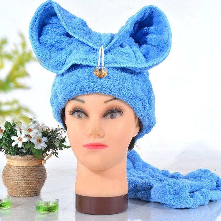 Microfiber Solid Hair Turban Quickly Dry Hair Hat Wrapped Towel