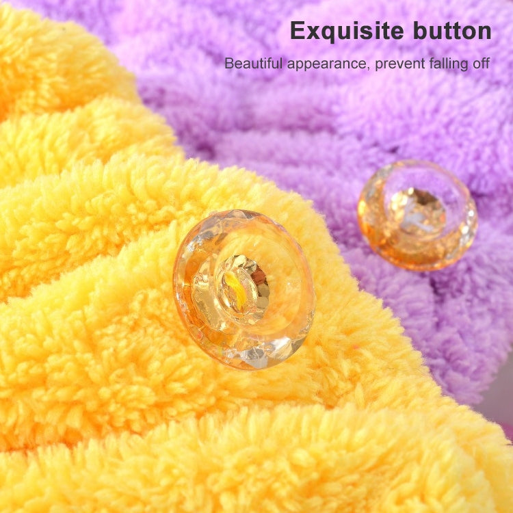 Microfiber Solid Hair Turban Quickly Dry Hair Hat Wrapped Towel