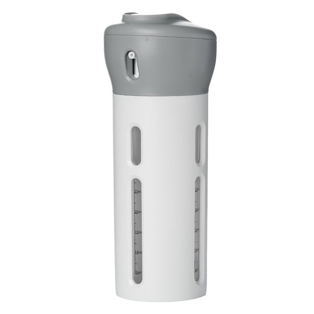 2 PCS 4 in 1 Portable Travel Bottles Set Organized Waterproof Toiletries Refillable Liquid Container