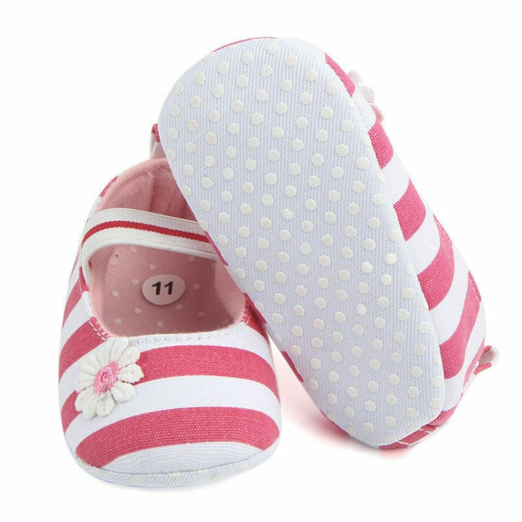 Fashion Summer Cute First Walker Newborn Flower Striped Print Princess Shoes