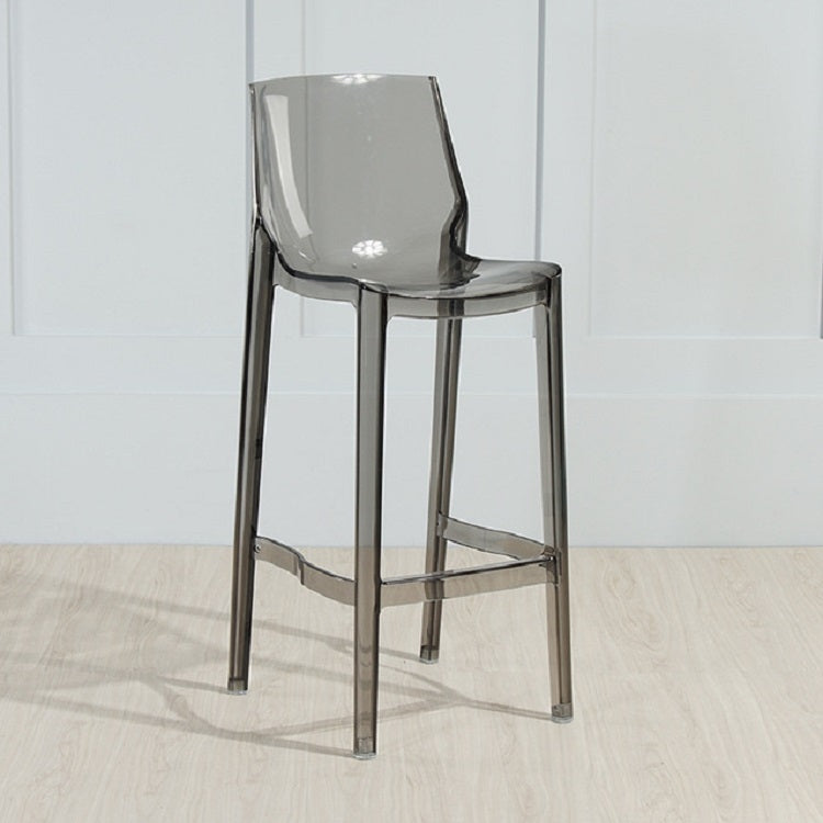 Transparent Bar Chair Personality Fashion Home High Chair Acrylic Chair, Height:65cm