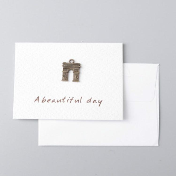 5 PCS Reminiscence Mini Card Wedding Invitation Birthday Greeting Cards