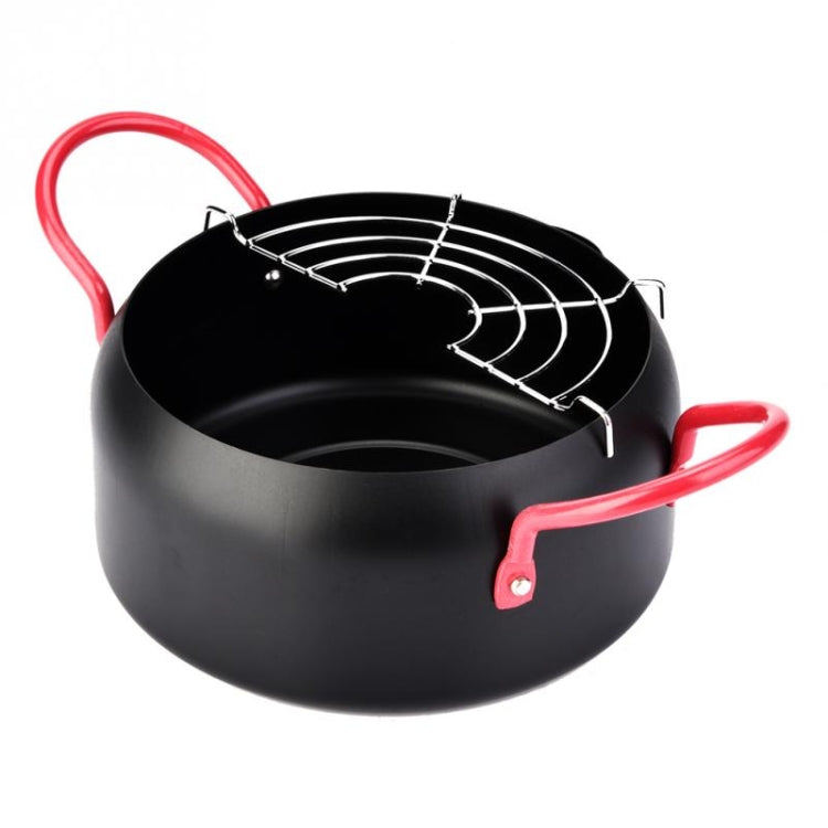 Household Small Mini Thick Multi-function SmokelessTempura Fryer Frying Pan