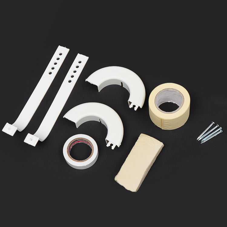 3 PCS  Air Conditioner Connection Pure Copper Pipe Thickened with Sodium Air Conditioner Pipe, Typle:2P Finished Tube 6x12mm