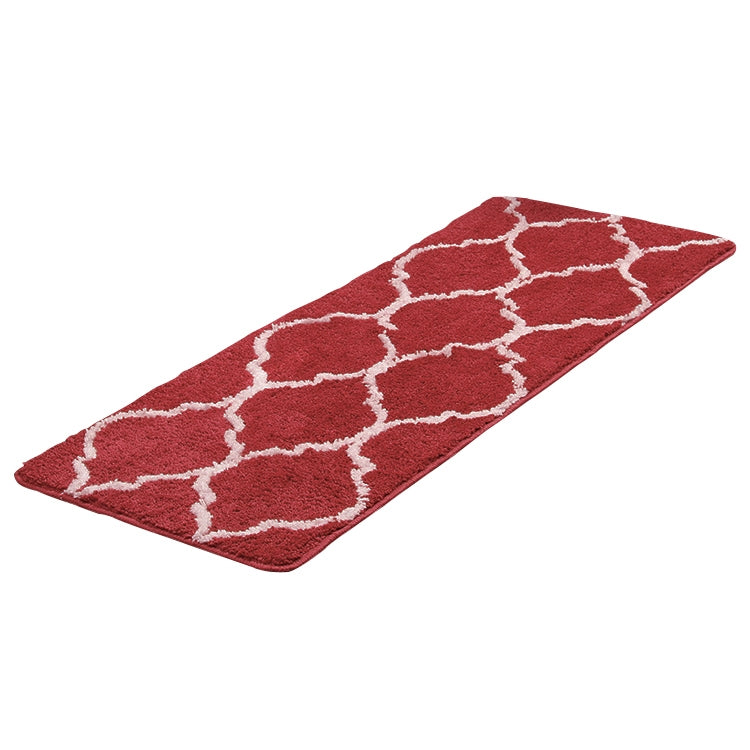 Microfiber Washable Mat Non-Slip Bath Carpets for Bathroom, Size:45x65cm