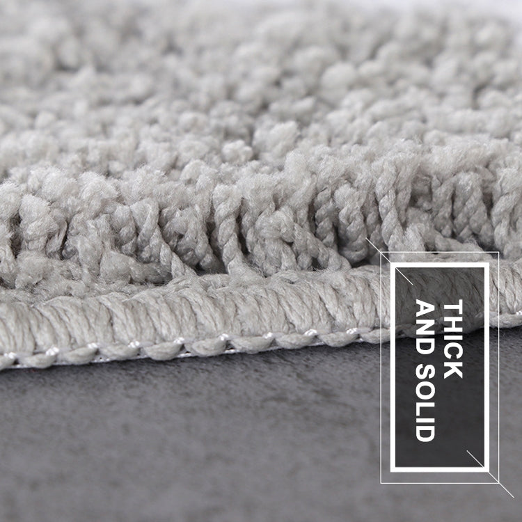 Microfiber Washable Mat Non-Slip Bath Carpets for Bathroom, Size:50x80cm