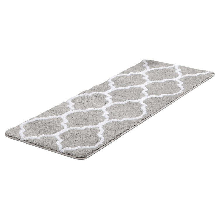 Microfiber Washable Mat Non-Slip Bath Carpets for Bathroom, Size:60x90cm