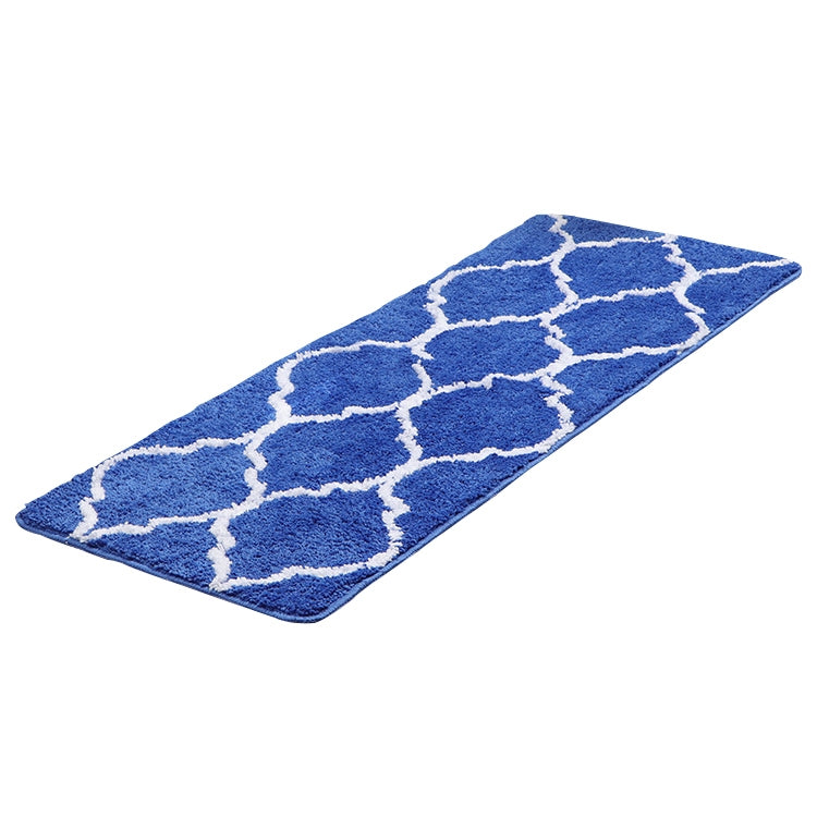 Microfiber Washable Mat Non-Slip Bath Carpets for Bathroom, Size:60x90cm