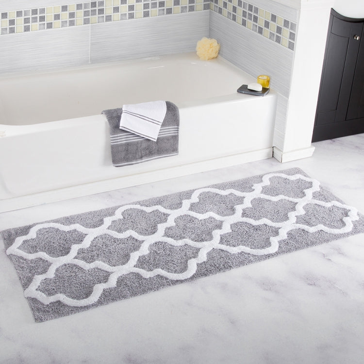 Microfiber Washable Mat Non-Slip Bath Carpets for Bathroom, Size:45x120cm