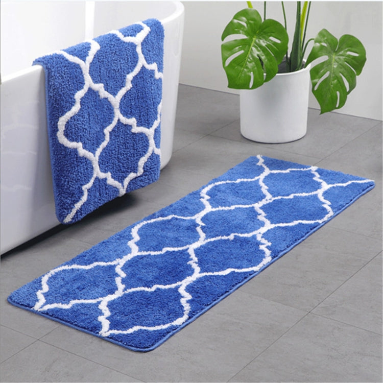 Microfiber Washable Mat Non-Slip Bath Carpets for Bathroom, Size:45x120cm