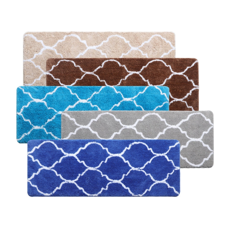 Microfiber Washable Mat Non-Slip Bath Carpets for Bathroom, Size:45x120cm