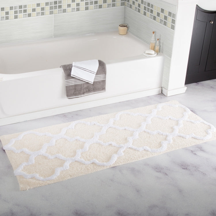 Microfiber Washable Mat Non-Slip Bath Carpets for Bathroom, Size:45x120cm
