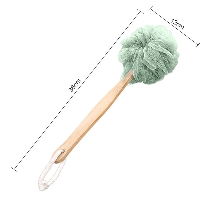 2 PCS Long Handle Hanging Soft Mesh Body Shower Brush