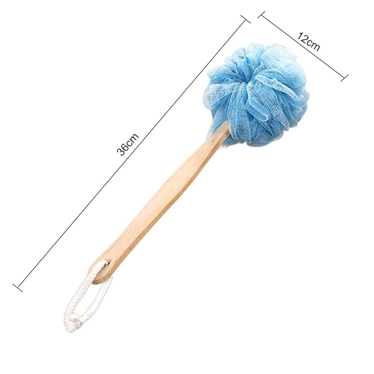 2 PCS Long Handle Hanging Soft Mesh Body Shower Brush