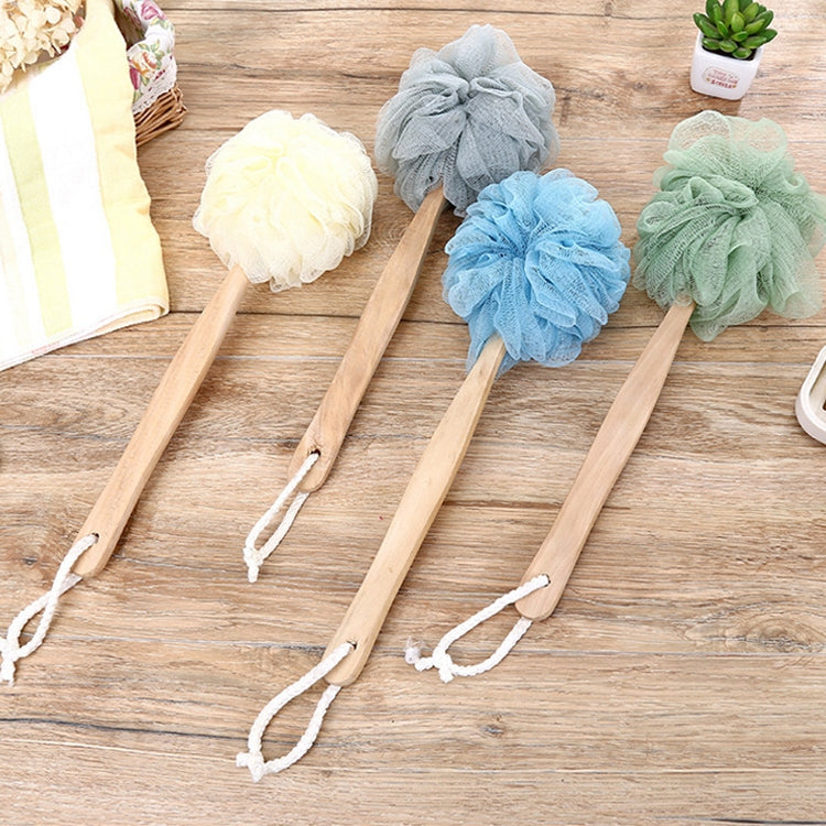 2 PCS Long Handle Hanging Soft Mesh Body Shower Brush