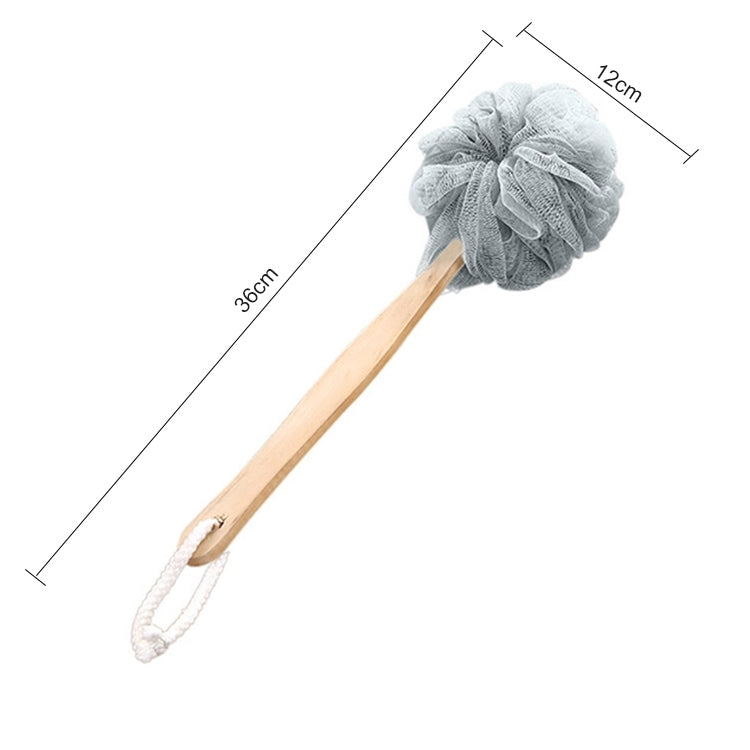 2 PCS Long Handle Hanging Soft Mesh Body Shower Brush