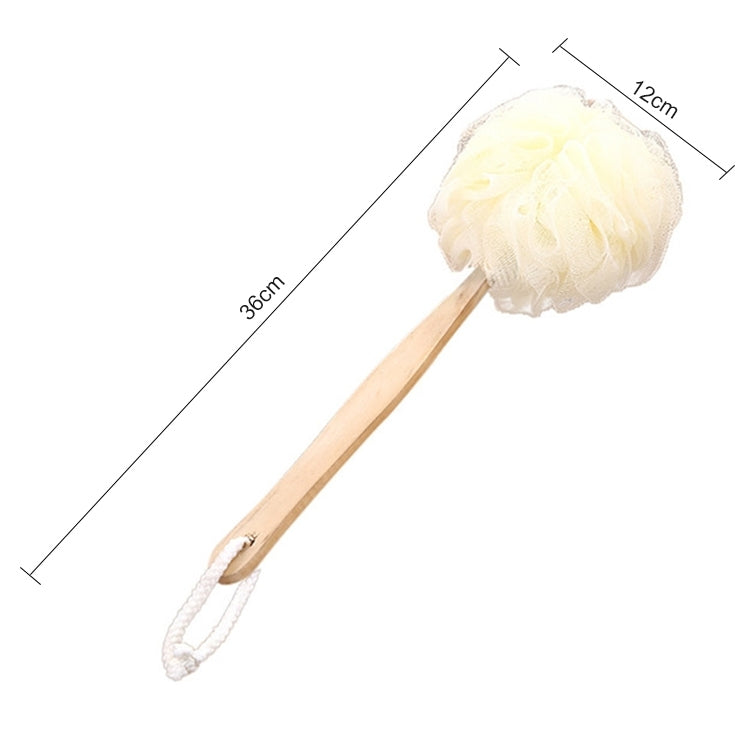 2 PCS Long Handle Hanging Soft Mesh Body Shower Brush
