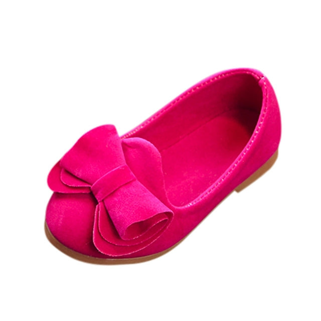 Baby Girls Bowknot Sandals Toddler Children Casual Princess Shoes(Pink)