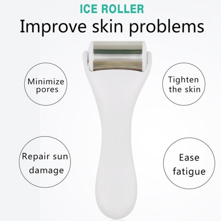 3 PCS Facial Massager Beauty Instrument Stainless Steel Ice Roller Lift Firming Face  Skin Care Face