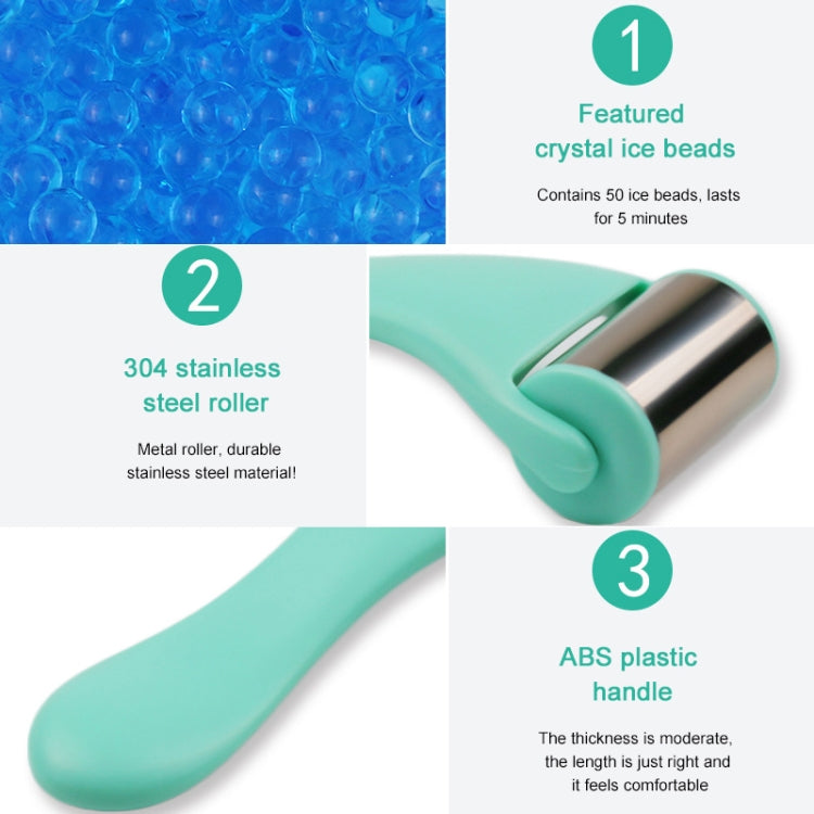 3 PCS Facial Massager Beauty Instrument Stainless Steel Ice Roller Lift Firming Face  Skin Care Face