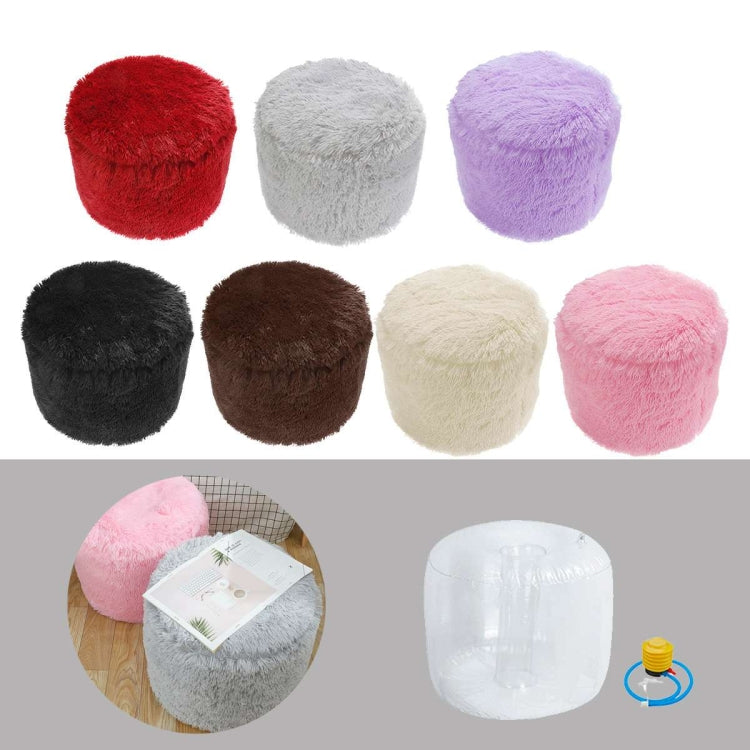 2 PCS Fashion Creative Multi-functional Plush Inflatable Sofa Bench Chair