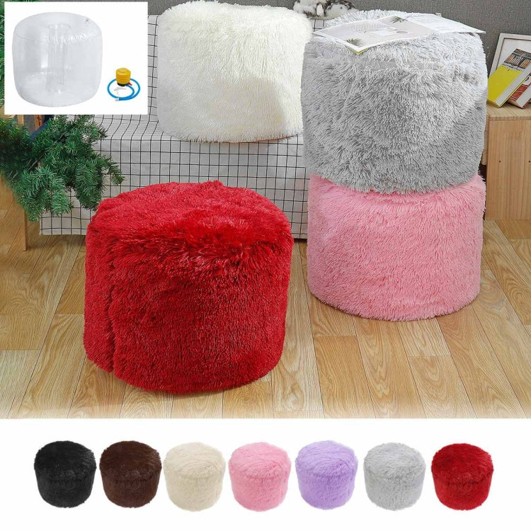 2 PCS Fashion Creative Multi-functional Plush Inflatable Sofa Bench Chair