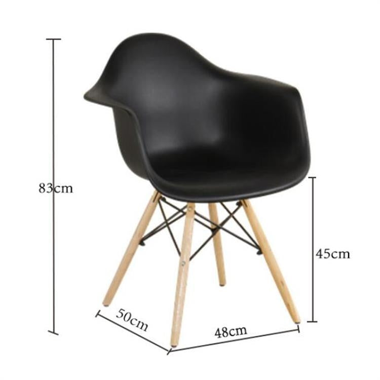 Nordic Minimalist Modern Children Furniture Kids Stool Plastic Wood Chair Fashion Kids Chair