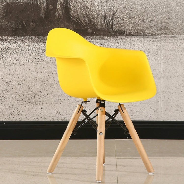 Nordic Minimalist Modern Children Furniture Kids Stool Plastic Wood Chair Fashion Kids Chair