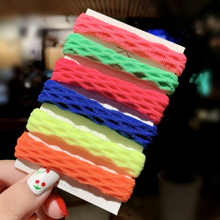 2 Sets Sweet Girl High Elasticity Does Not Hurt Hair Band hair Accessories