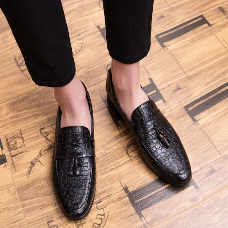 Men Comfortable Gentleman Business Fashion Pointed Dress Men Shoes, Size:47