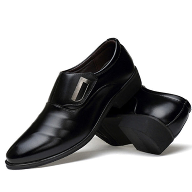 Spring Casual Tide Shoes Dress Shoes Men British Pointed Shoes, Size:45
