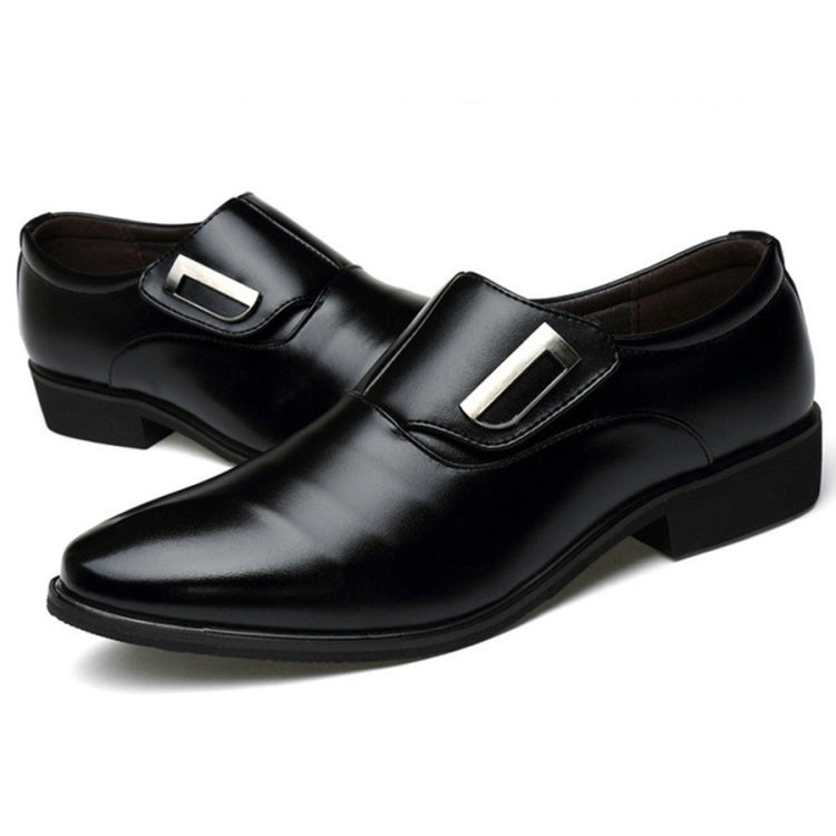 Spring Casual Tide Shoes Dress Shoes Men British Pointed Shoes, Size:45