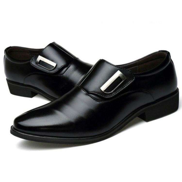 Spring Casual Tide Shoes Dress Shoes Men British Pointed Shoes, Size:46
