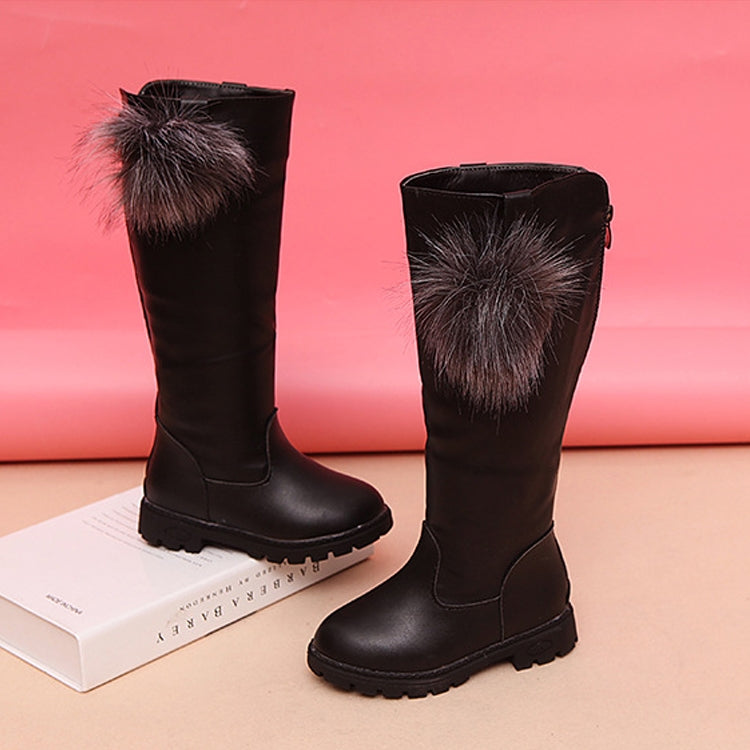 Girls Martin Boots Child Casual Shoes, Size:33(Black)