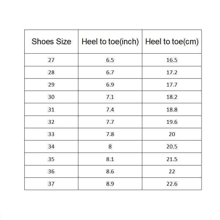 Girls Martin Boots Child Casual Shoes, Size:33(Black)