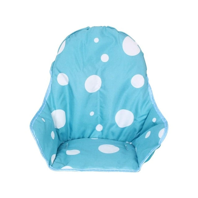 Children Dining Chair Cushion Baby Seat Thickened Nonslip Cushion(Blue)