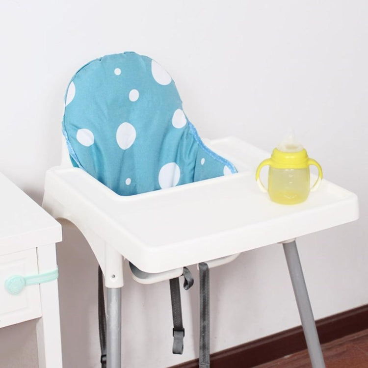 Children Dining Chair Cushion Baby Seat Thickened Nonslip Cushion(Blue)